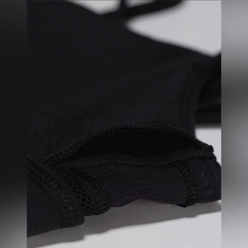 Lululemon Twist & Turn Tank Heathered Grey / Black 8